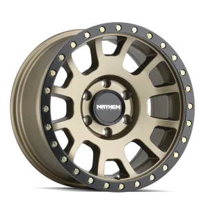 Mayhem – SCOUT – Gold – 17″x8.5″ 0mm – All weather Wheels – 8302-7873MGD